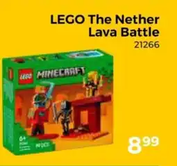 Trekpleister LEGO The Nether Lava Battle aanbieding