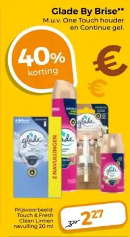 Trekpleister Glade By Brise aanbieding