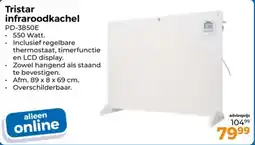 Trekpleister Tristar infraroodkachel PD-3850E aanbieding