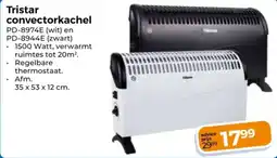 Trekpleister Tristar convectorkachel aanbieding