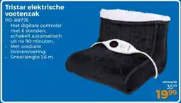 Trekpleister Tristar elektrische voetenzak PD-8977E aanbieding