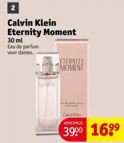 Kruidvat Calvin Klein Eternity Moment aanbieding
