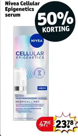 Kruidvat Nivea Cellular Epigenetics serum aanbieding