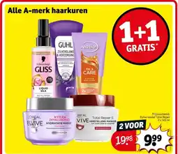 Kruidvat Alle A-merk haarkuren aanbieding