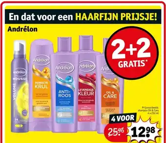 Kruidvat Andrélon aanbieding