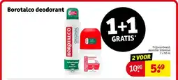 Kruidvat Borotalco deodorant aanbieding