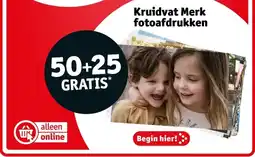 Kruidvat Kruidvat Merk fotoafdrukken aanbieding