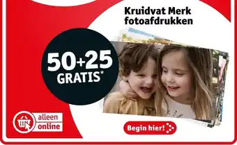Kruidvat Kruidvat Merk fotoafdrukken aanbieding