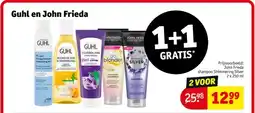Kruidvat Guhl en John Frieda aanbieding