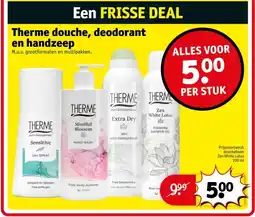 Kruidvat Therme douche, deodorant en handzeep aanbieding