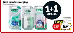 Kruidvat GUM mondverzorging aanbieding