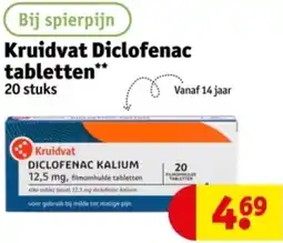 Kruidvat Kruidvat Diclofenac tabletten aanbieding