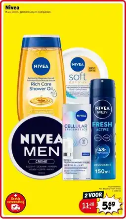 Kruidvat Nivea aanbieding