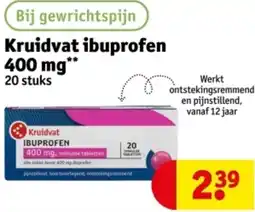 Kruidvat Kruidvat ibuprofen aanbieding