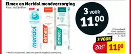 Kruidvat Elmex en Meridol mondverzorging aanbieding