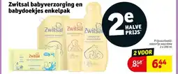 Kruidvat Zwitsal babyverzorging en babydoekjes enkelpak aanbieding