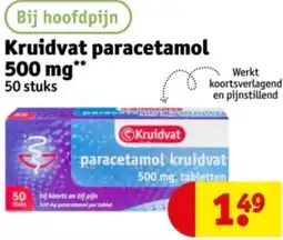 Kruidvat Kruidvat paracetamol aanbieding