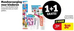 Kruidvat Mondverzorging voor kinderen aanbieding