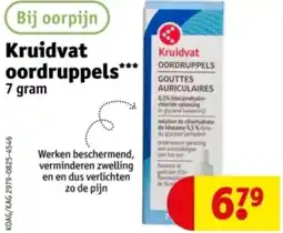 Kruidvat Kruidvat oordruppels aanbieding