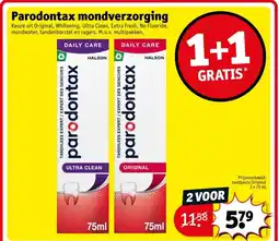 Kruidvat Parodontax mondverzorging aanbieding