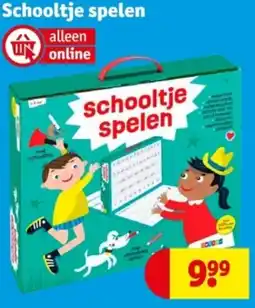 Kruidvat Schooltje spelen aanbieding