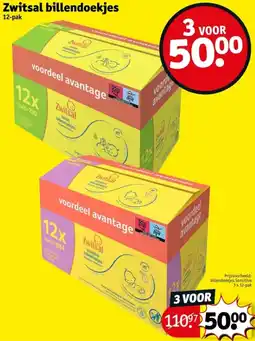 Kruidvat Zwitsal billendoekjes aanbieding