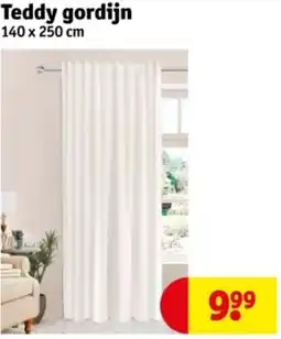 Kruidvat Teddy gordijn aanbieding