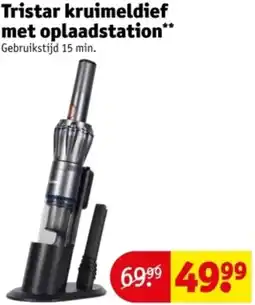 Kruidvat Tristar kruimeldief met oplaadstation aanbieding