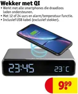 Kruidvat Wekker met QI aanbieding