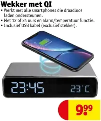 Kruidvat Wekker met QI aanbieding