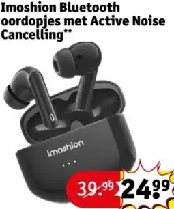 Kruidvat Imoshion Bluetooth oordopjes met Active Noise Cancelling aanbieding