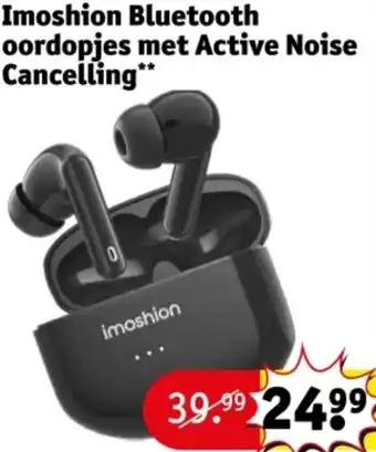 Kruidvat Imoshion Bluetooth oordopjes met Active Noise Cancelling aanbieding