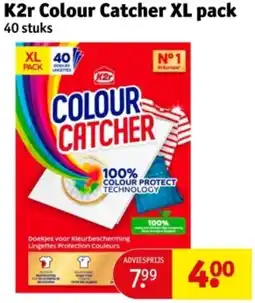 Kruidvat K2r Colour Catcher XL pack aanbieding