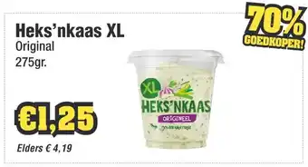 Budget Food Heks'nkaas XL aanbieding