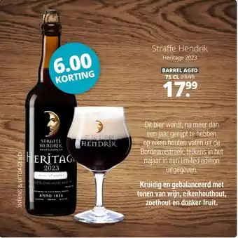 Mitra Straffe hendrik heritage 2023 aanbieding