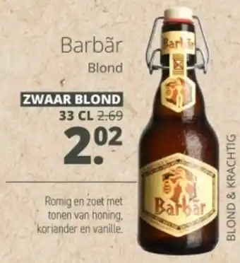 Mitra Barbar blond aanbieding