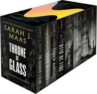 Amazon Throne of Glass Box Set (Paperback): The complete series in paperback from the author of ACOTAR: 1-8 aanbieding