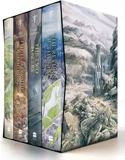 Amazon The Hobbit & The Lord of the Rings Boxed Set: Illustrated edition aanbieding