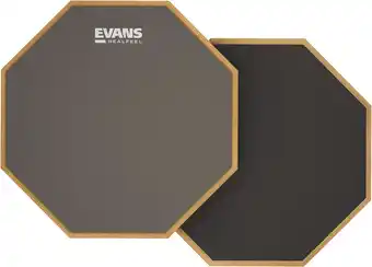 Amazon Evans Practice Pad Real Feel RF-12D, 12, double-sided - Accessoire voor drums aanbieding