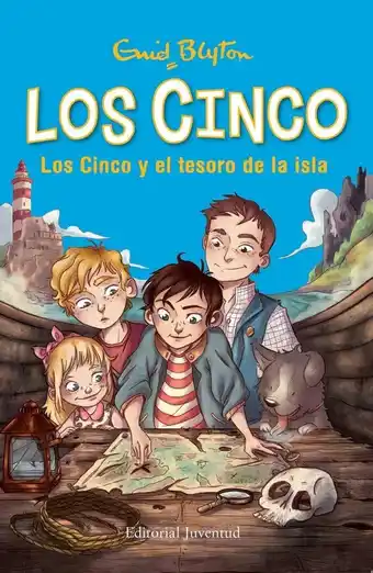 Amazon Los Cinco y el tesoro de la isla aanbieding
