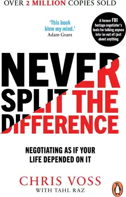 Amazon Never Split the Difference: Negotiating as if Your Life Depended on It aanbieding