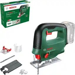 Amazon Bosch accudecoupeerzaag UniversalSaw 18V-100 (zonder accu, 18 Volt System, in kartonnen doos) aanbieding