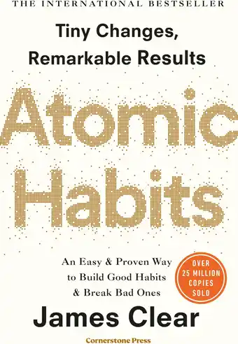 Amazon Atomic Habits - Tiny Challenges, Remarkable Results aanbieding
