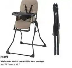 Van Asten BabySuperstore Kinderstoel Novi at Home Mila sand melange aanbieding