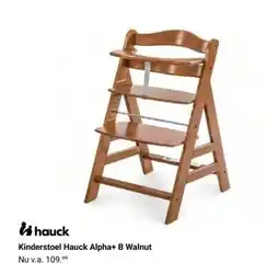 Van Asten BabySuperstore Kinderstoel Hauck Alpha+ B Walnut aanbieding