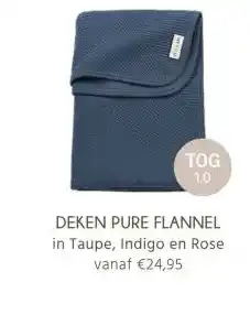 Van Asten BabySuperstore DEKEN PURE FLANNEL aanbieding