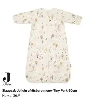 Van Asten BabySuperstore Slaapzak Jollein afritsbare mouw Tiny Park aanbieding