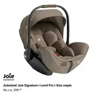 Van Asten BabySuperstore Autostoel Joie Signature i-Level Pro i-Size maple aanbieding