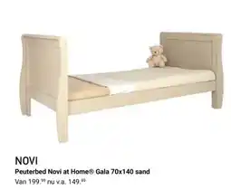 Van Asten BabySuperstore Peuterbed Novi at Home Gala aanbieding