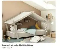 Van Asten BabySuperstore Kinderbed Huis Lodge aanbieding